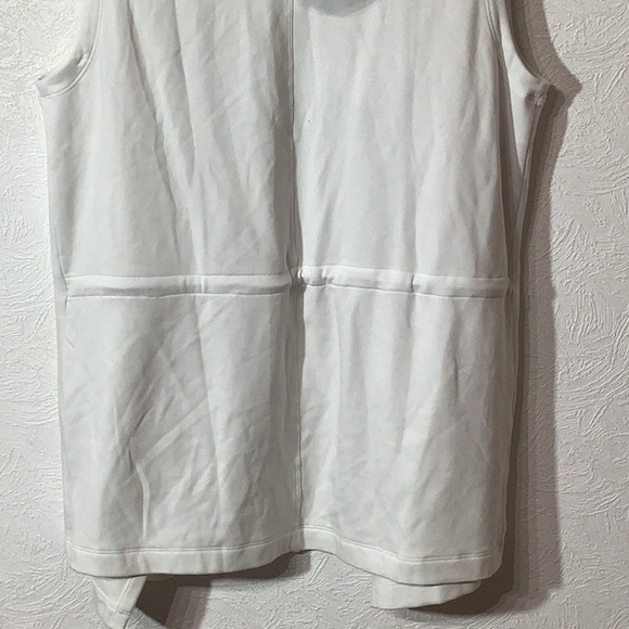 Fabletics - Sz M - soft inside hoodie waterfall vest - waist band adjustable - Picture 3 of 6